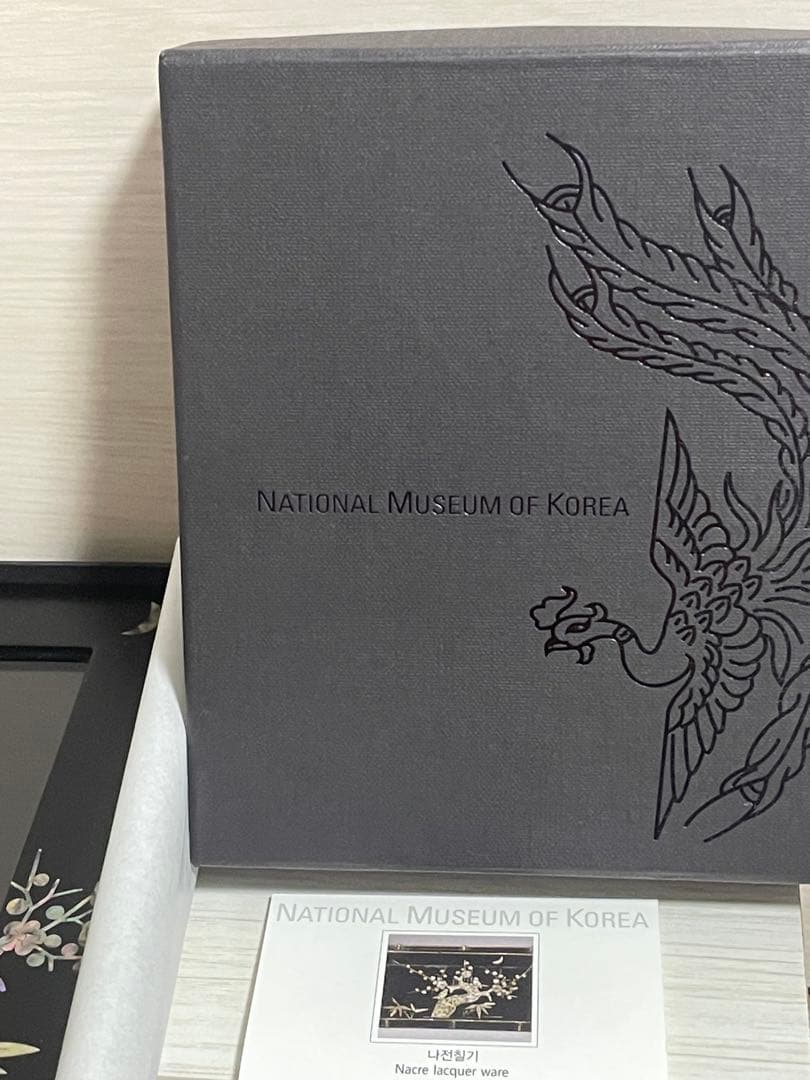 韓国　螺鈿　フォトフレーム　花鳥national museum of korea