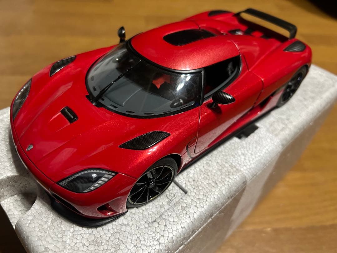 希少 1/18ダイキャスト Autoart ケーニグセグ アゲーラ レッド - メルカリ