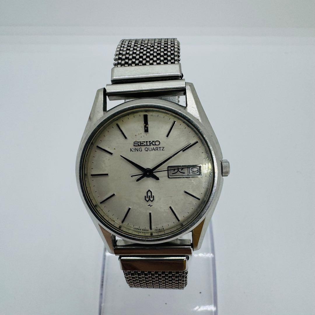 ✨SEIKO✨セイコー✨5856-8040✨デイデイト✨シルバー文字盤✨腕時計✨