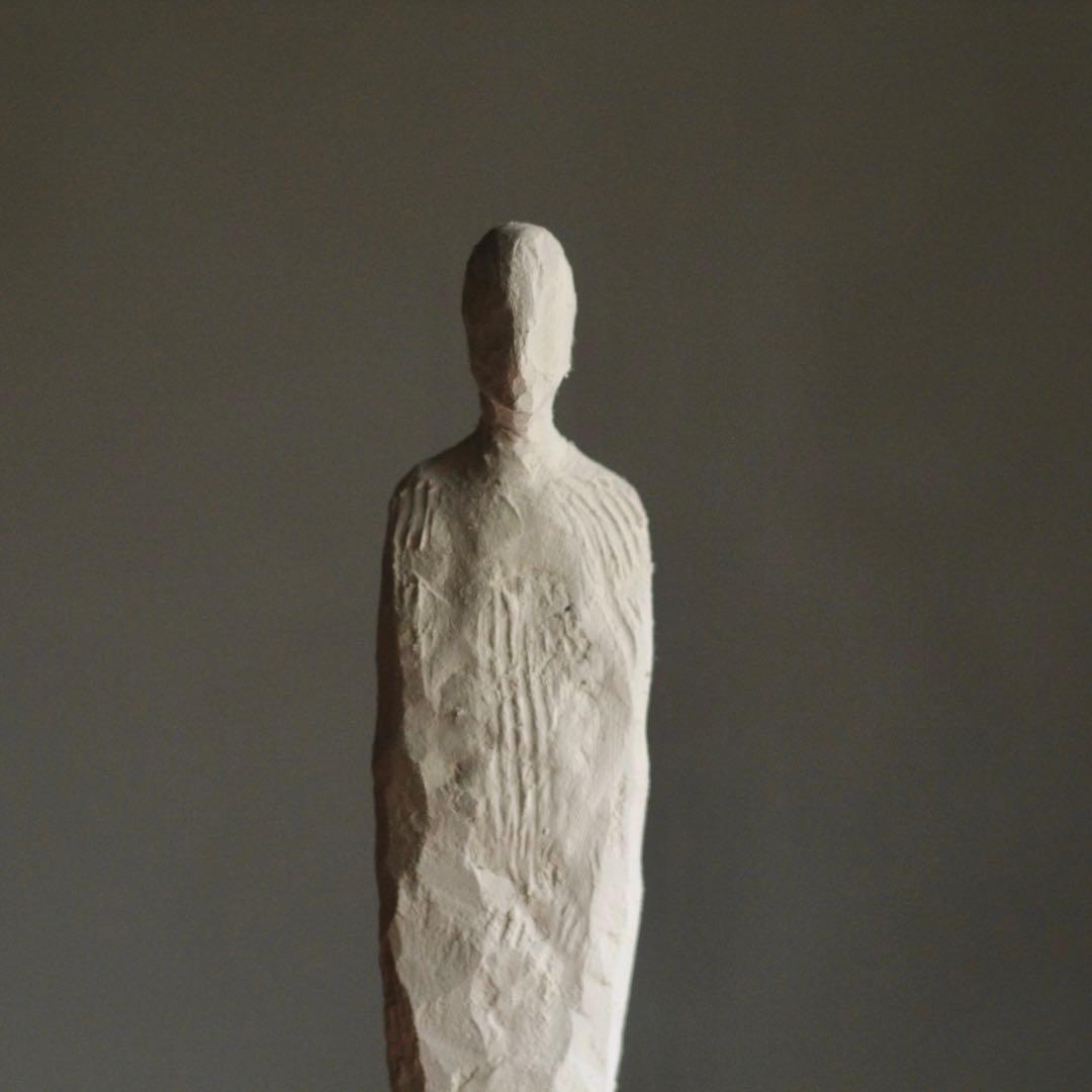 石塑粘土 立体作品 人物像 「故国」 F 現代美術 オブジェ sculpture