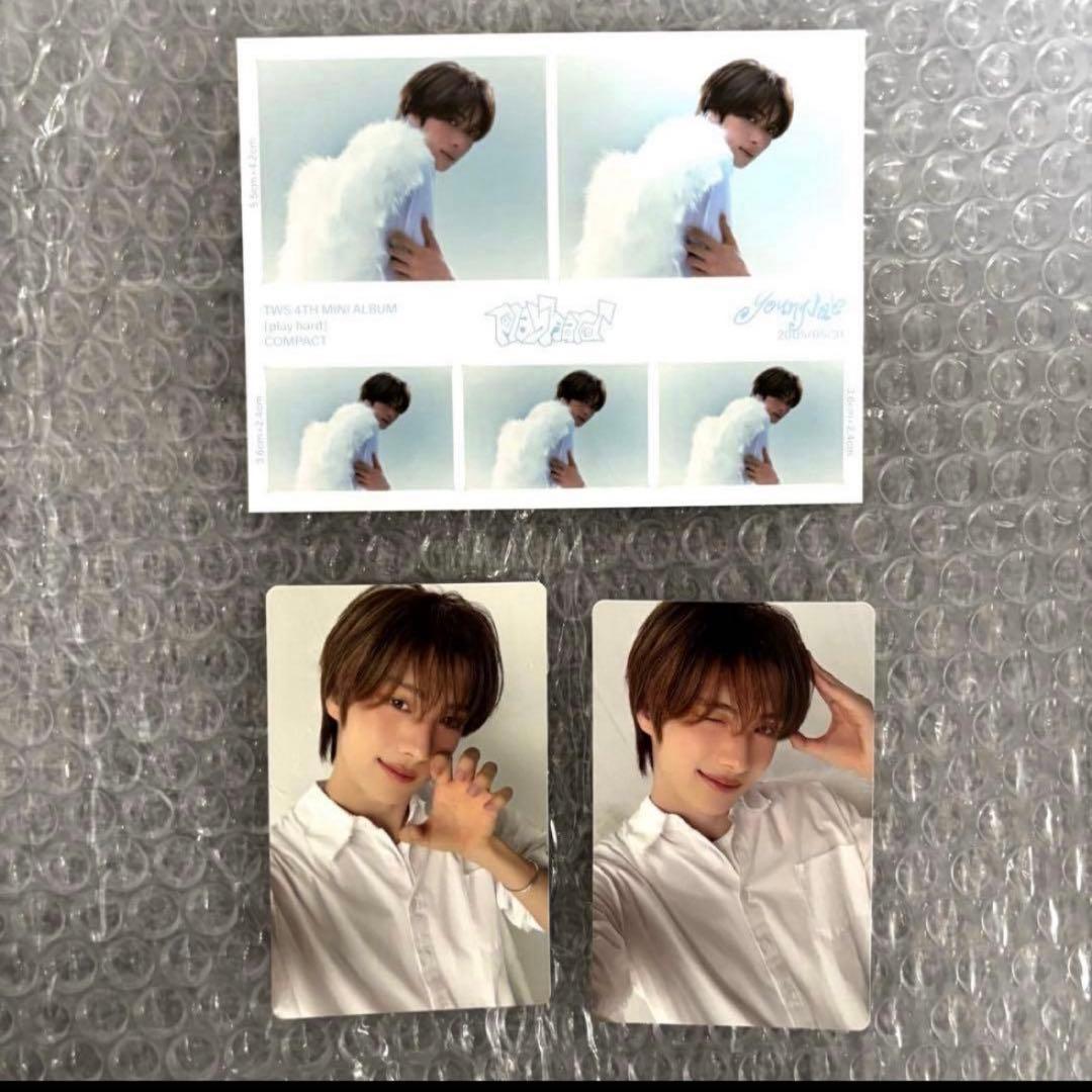 TWS play hard compact ver ヨンジェ トレカフォトセット - メルカリ