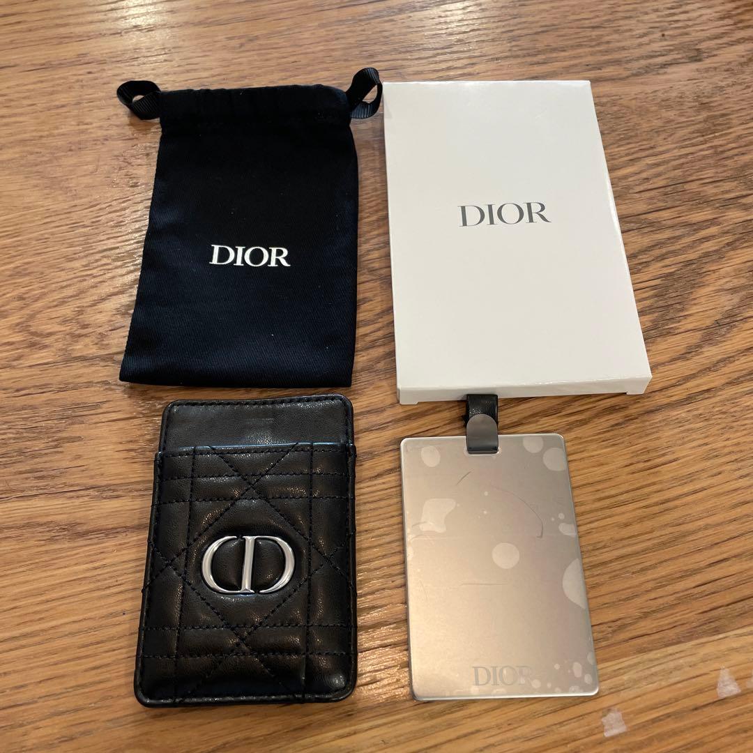 最新 Dior ミラー ノベルティ 銀座三越 限定 ディオール 黒 - メルカリ