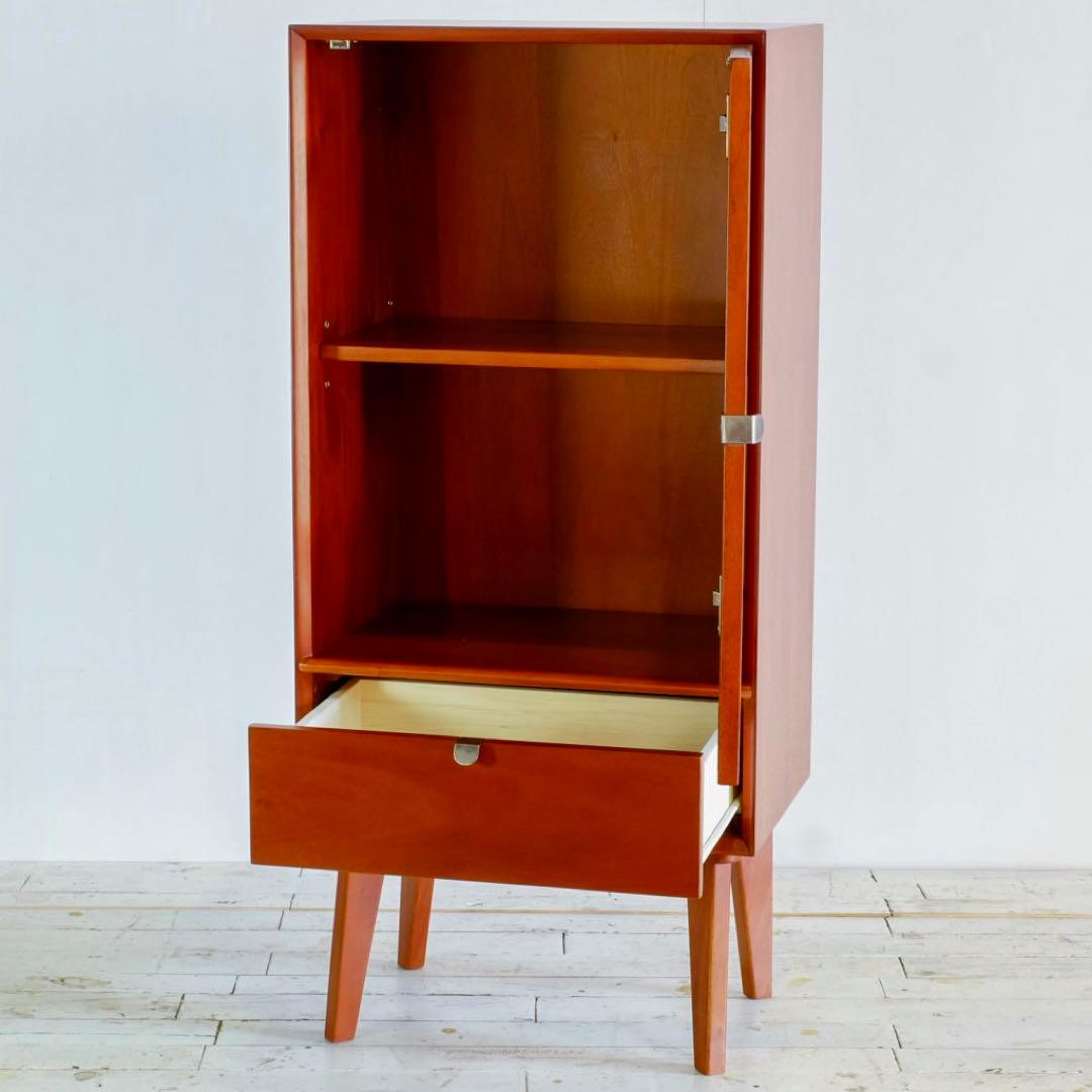 H 新品 北欧 キャビネット 飾り棚 リビング収納 サイドボード 収納棚 木製