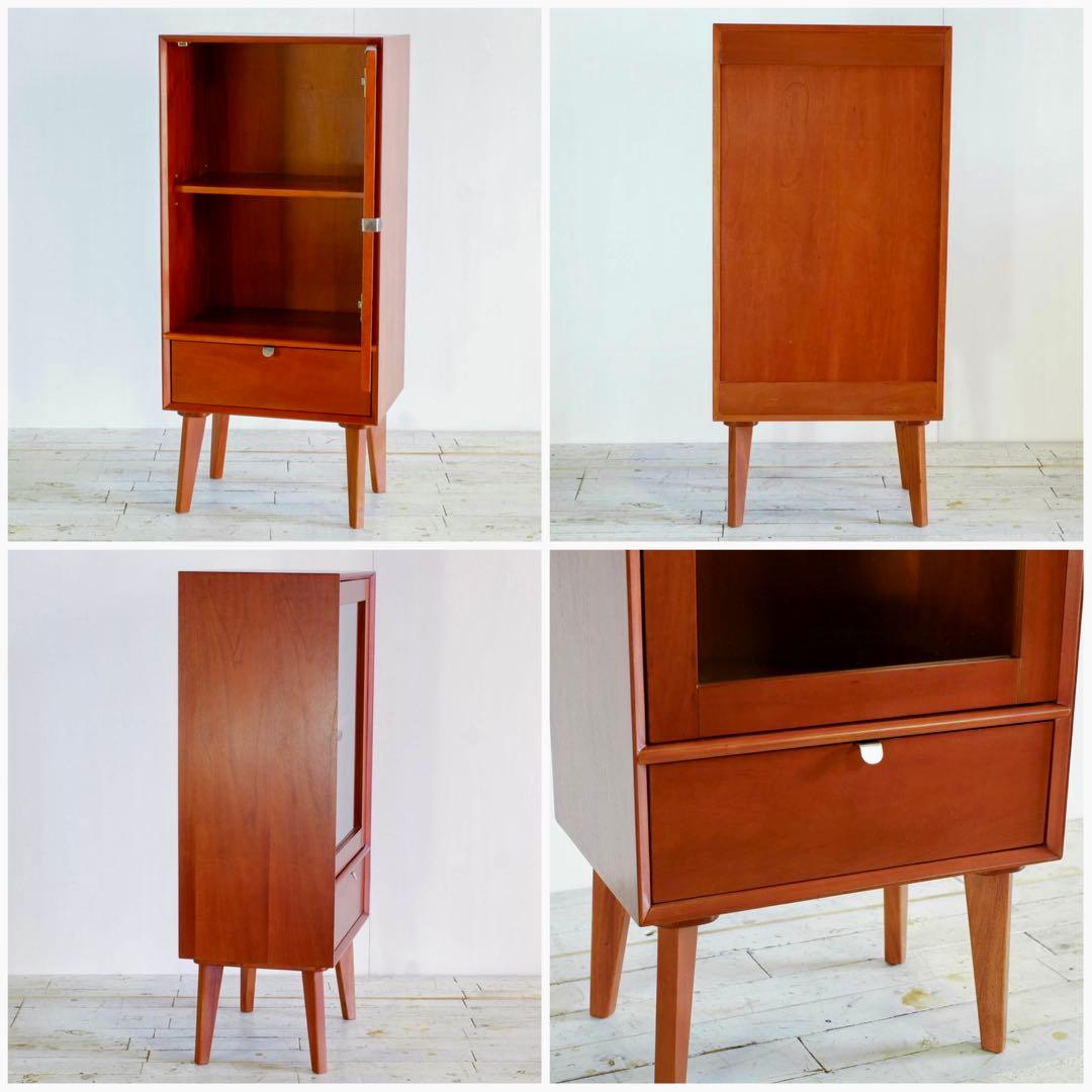 H 新品 北欧 キャビネット 飾り棚 リビング収納 サイドボード 収納棚 木製