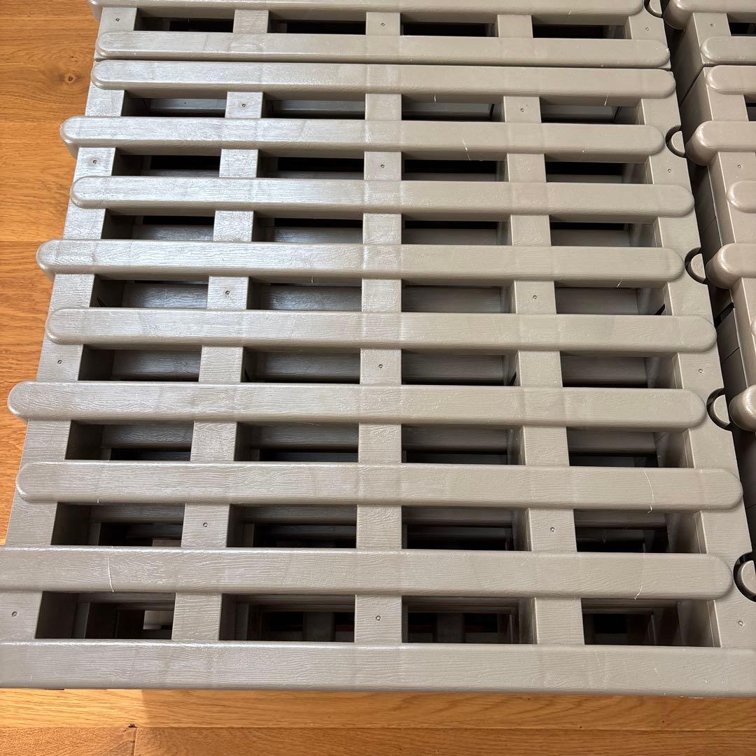 すのこ　ベッド 10個セット 日本製 プラスチック　ジョイントパレット　別売り可