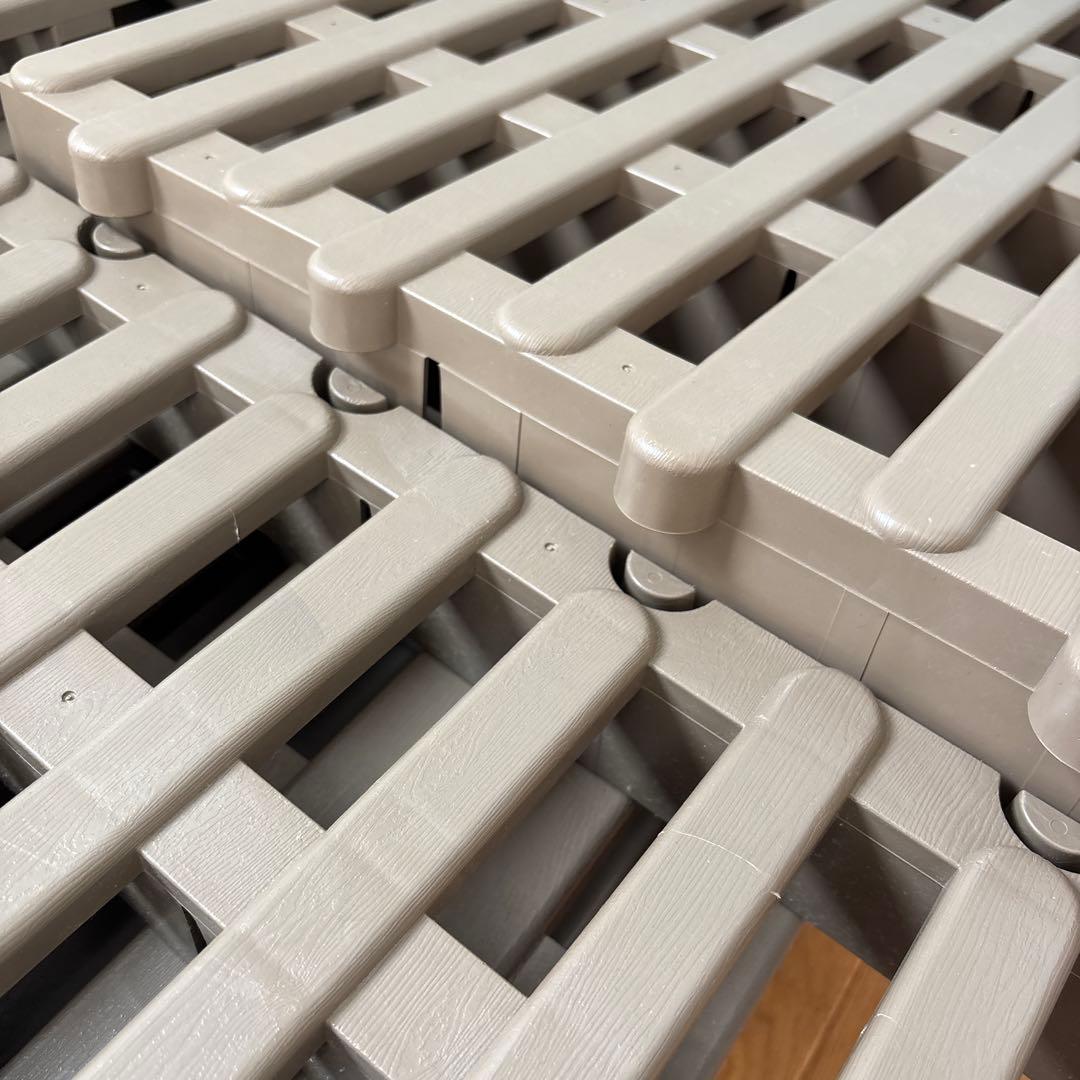 すのこ　ベッド 10個セット 日本製 プラスチック　ジョイントパレット　別売り可