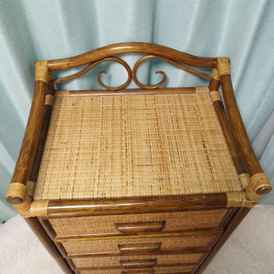 レトロ　ラック　6段　箪笥　チェスト