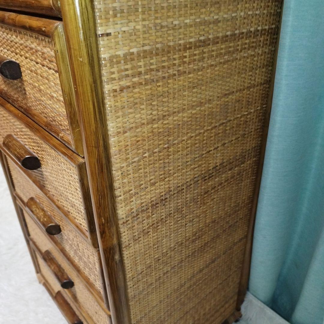 レトロ　ラック　6段　箪笥　チェスト