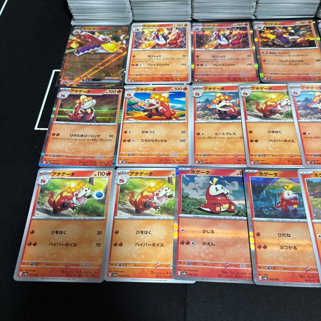 【約1000枚】ポケモンカード　ホゲータ　アチゲータ　ラウドボーン　大量セット