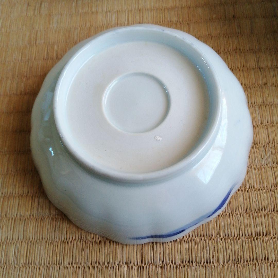 伊万里　染付金彩膾皿　17客　15cm　幕末〜明治期