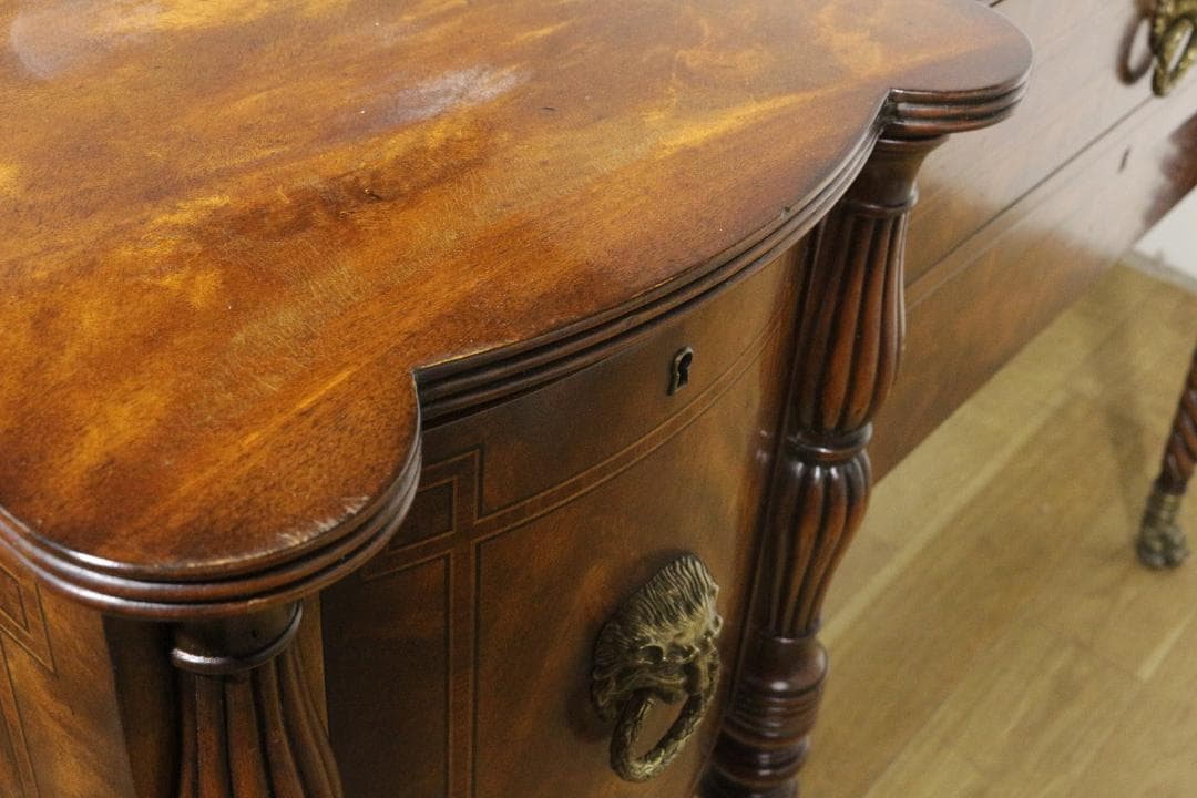 イギリス★アンティーク★サイドボード★ライオン★ラグジュアリー★