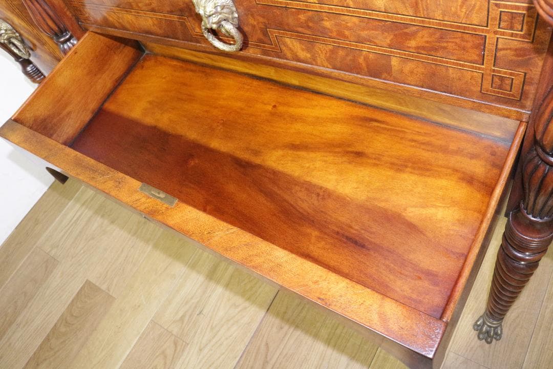 イギリス★アンティーク★サイドボード★ライオン★ラグジュアリー★