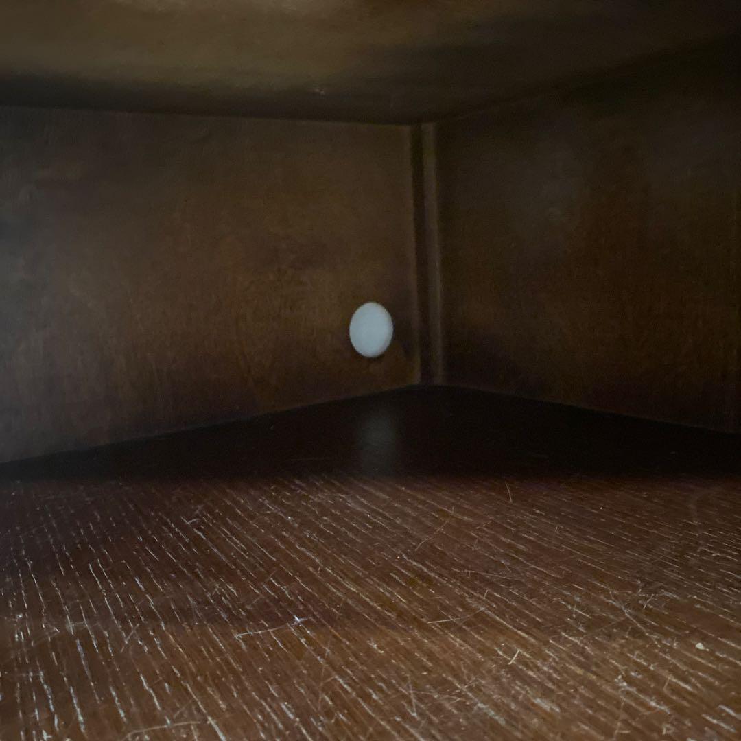 【コーナーテレビボード】　アンティーク　キャビネット　　　　　天然木ヨーロピアン