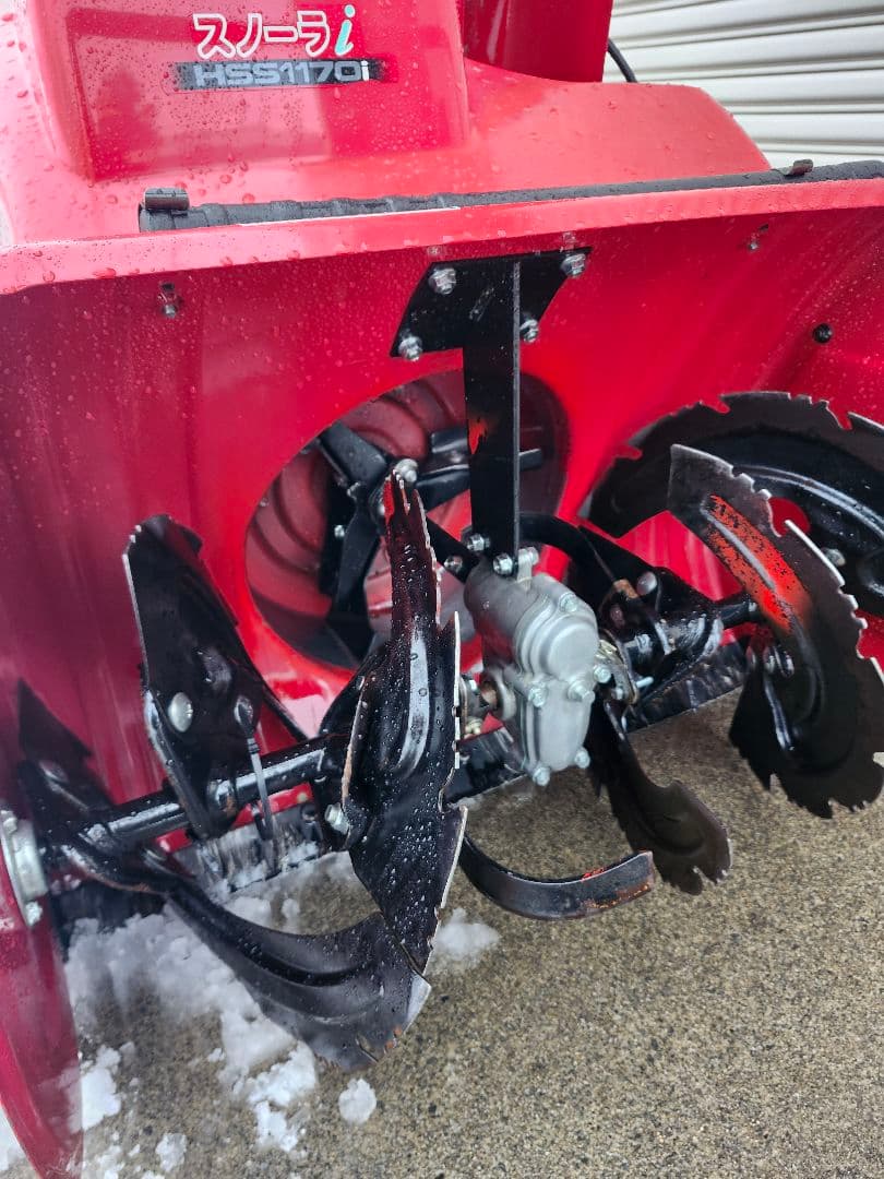 青森発 ホンダ 除雪機 HSS1170i サイドカッター付き 屋内保管 引取歓迎