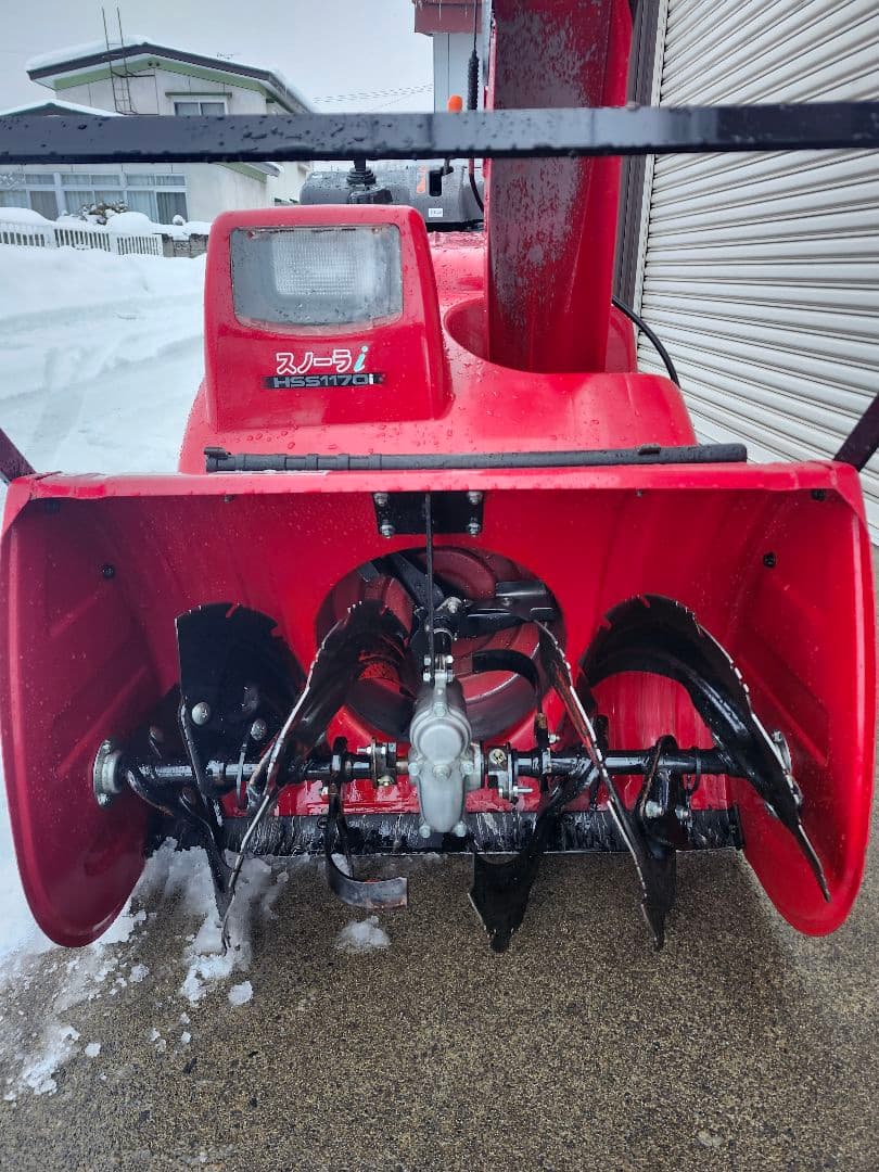 青森発 ホンダ 除雪機 HSS1170i サイドカッター付き 屋内保管 引取歓迎