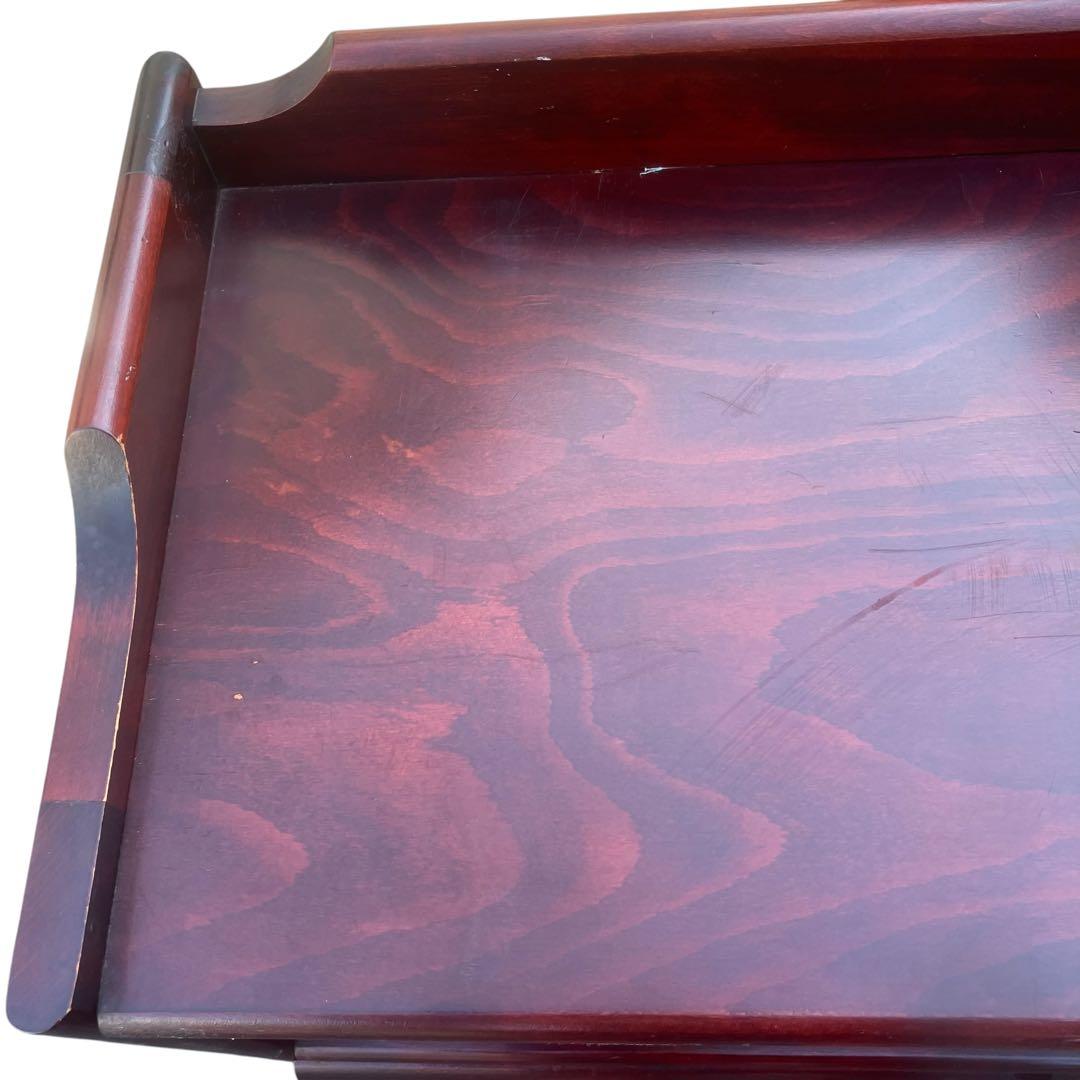 オールドカリモク　キャビネット　昭和レトロ 電話台 花台 古家具　FAX台