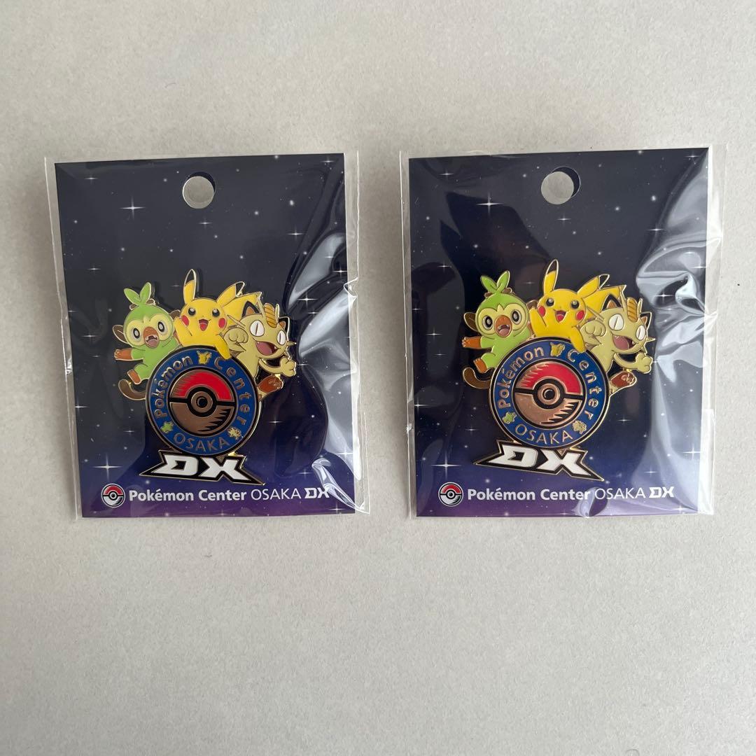 ポケモンセンターオーサカDX 限定ピンバッジ 2セット - メルカリ