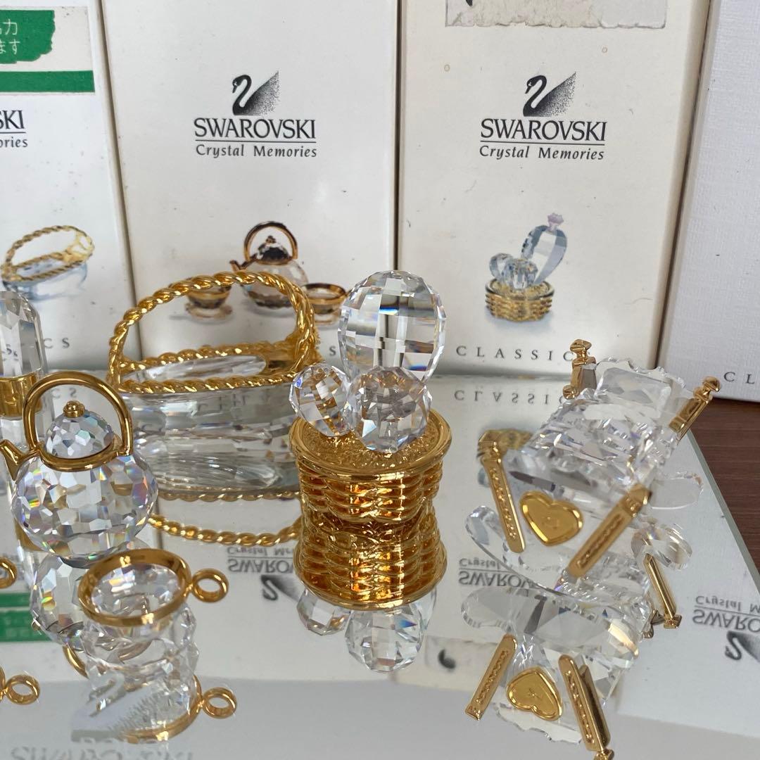 【訳あり】SWAROVSKI スワロフスキー クリスタル 置物 訳あり5点‼︎