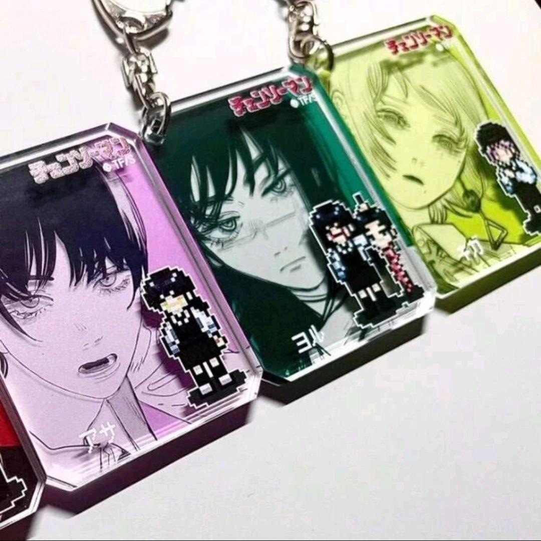 チェンソーマン ゼブラック アクリルキーホルダー アサ&ヨル WORK