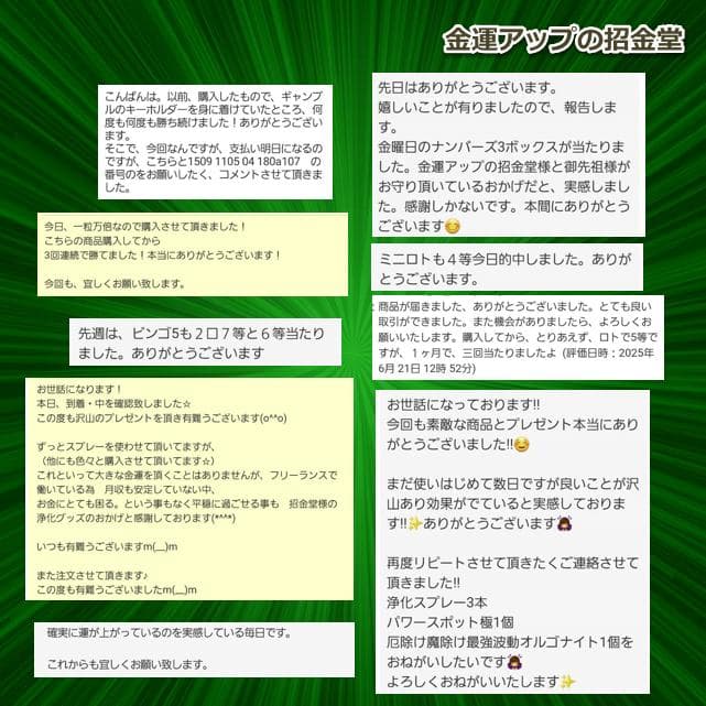 最強金運アップ オルゴナイト『金運神降臨』 金運風水八角錐オルゴナイト No22