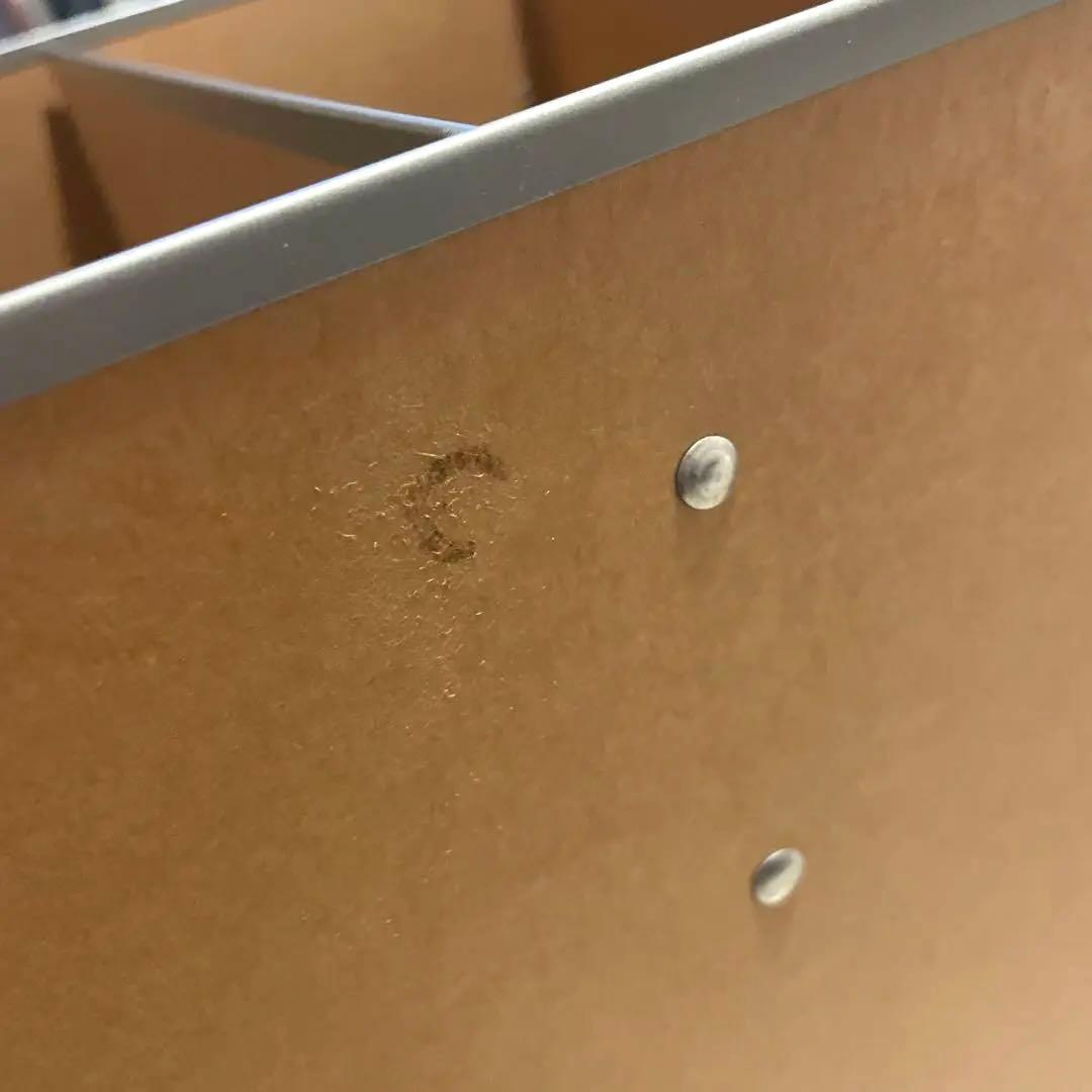 無印良品 スタッキングシェルフ 2段×3列 オーク 廃盤パルプボード収納2個付き