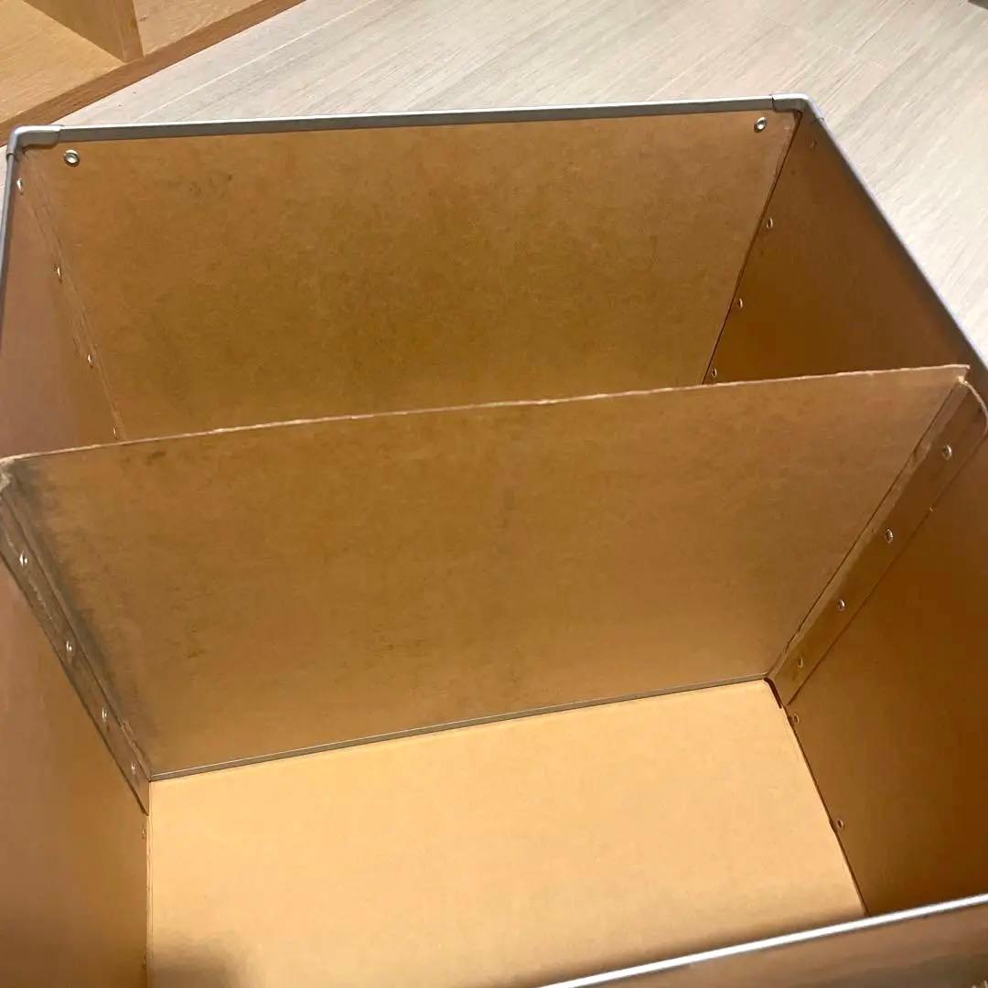 無印良品 スタッキングシェルフ 2段×3列 オーク 廃盤パルプボード収納2個付き