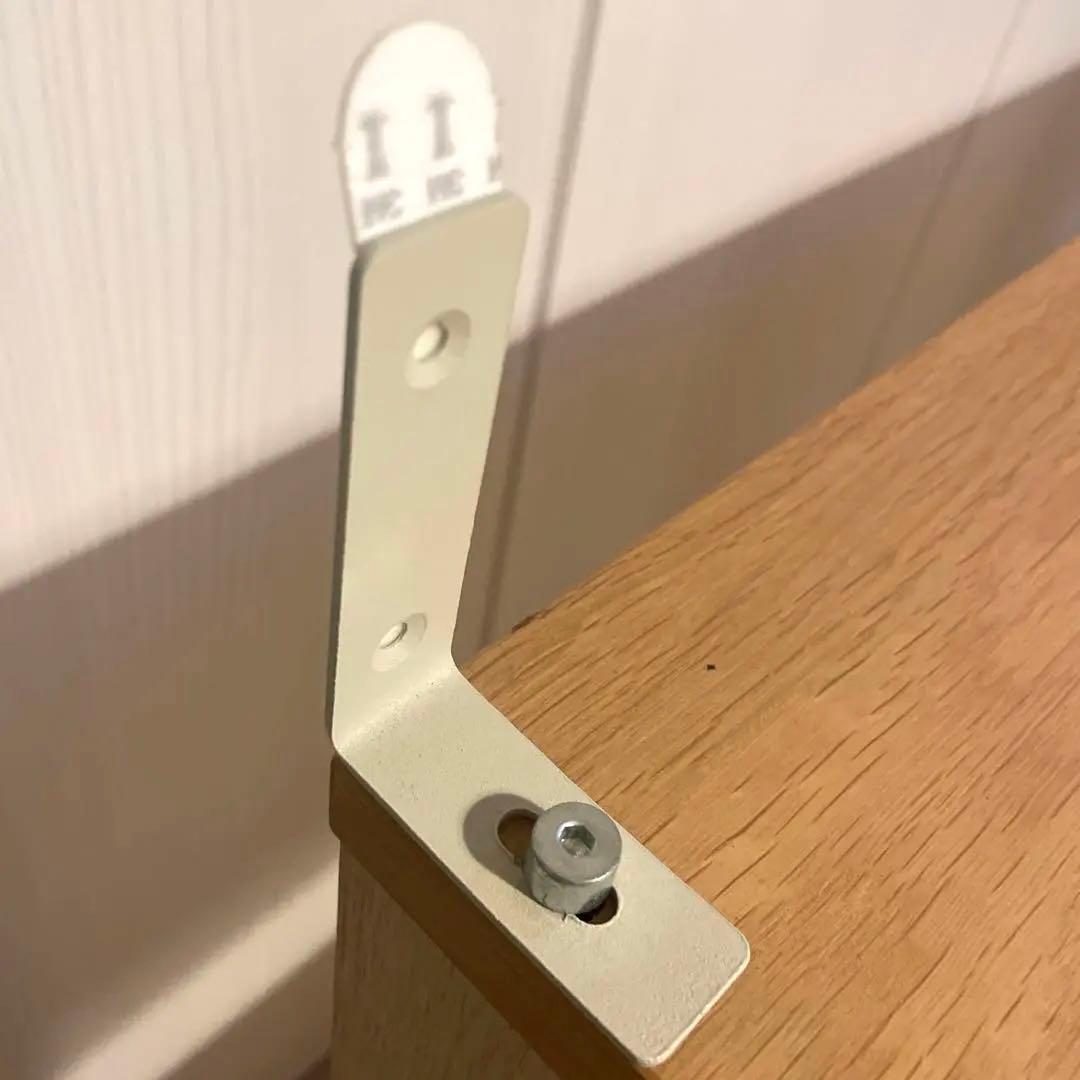 無印良品 スタッキングシェルフ 2段×3列 オーク 廃盤パルプボード収納2個付き