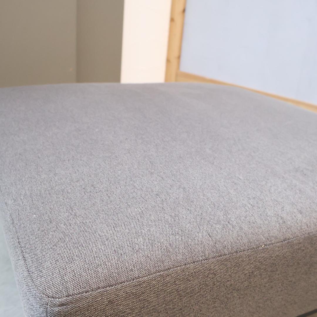 モダン オットマン スツール 足置き 腰掛け コーナーソファ 正方形 シンプル