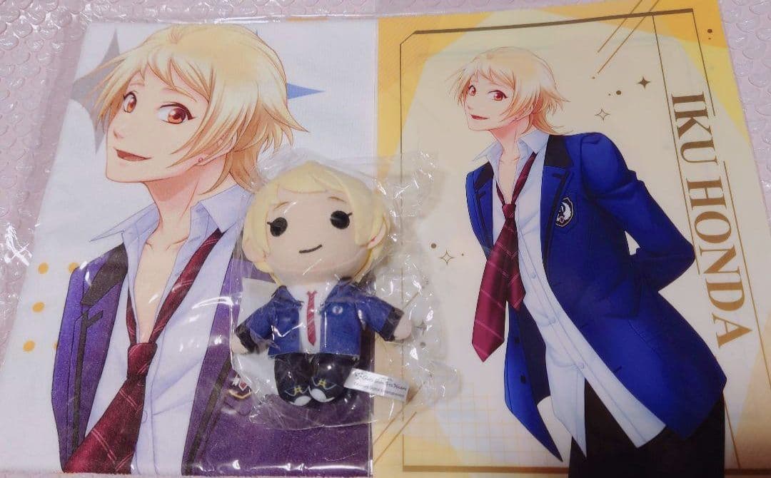 ときメモ 本多行 ぬいぐるみ マスコット ビッグタオル クリアファイル ときめきメモリアル Girl's Side 4th Heart ぬいぐるみ 本多 行