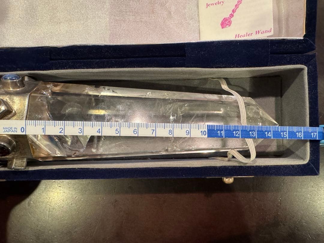 【限定特価】クリスタルワンド(パワーストーン多数付属)