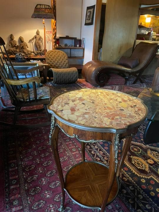 ローズウッドサイドテーブル