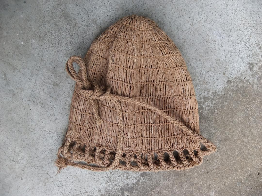 アイヌ民具　編み袋　サラニプ*1