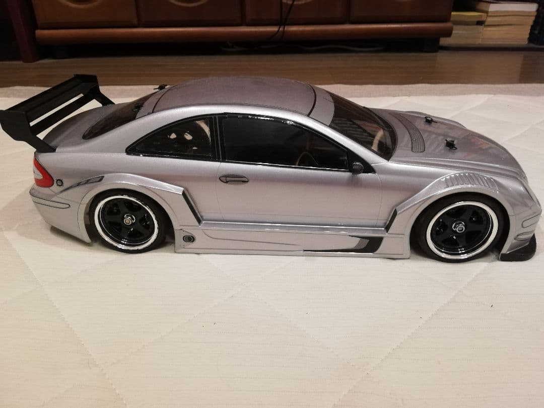1/10 タミヤ ベンツ AMG CLK DTM TT-02 メカ付き ジャンク