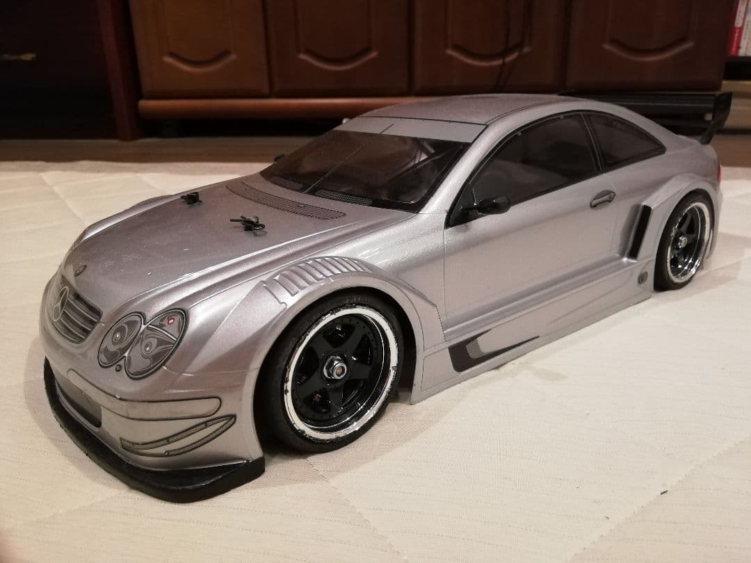 1/10 タミヤ ベンツ AMG CLK DTM TT-02 メカ付き ジャンク