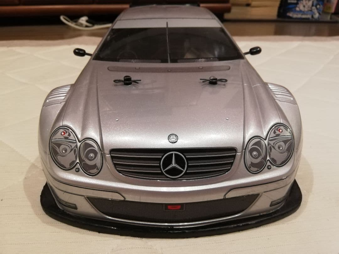1/10 タミヤ ベンツ AMG CLK DTM TT-02 メカ付き ジャンク