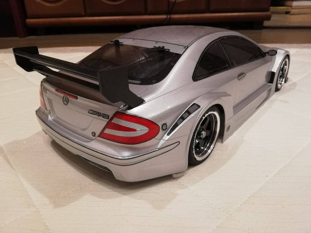 1/10 タミヤ ベンツ AMG CLK DTM TT-02 メカ付き ジャンク