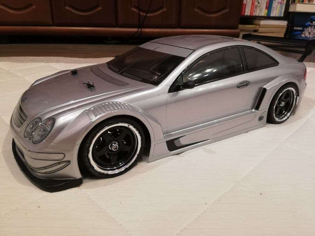 1/10 タミヤ ベンツ AMG CLK DTM TT-02 メカ付き ジャンク