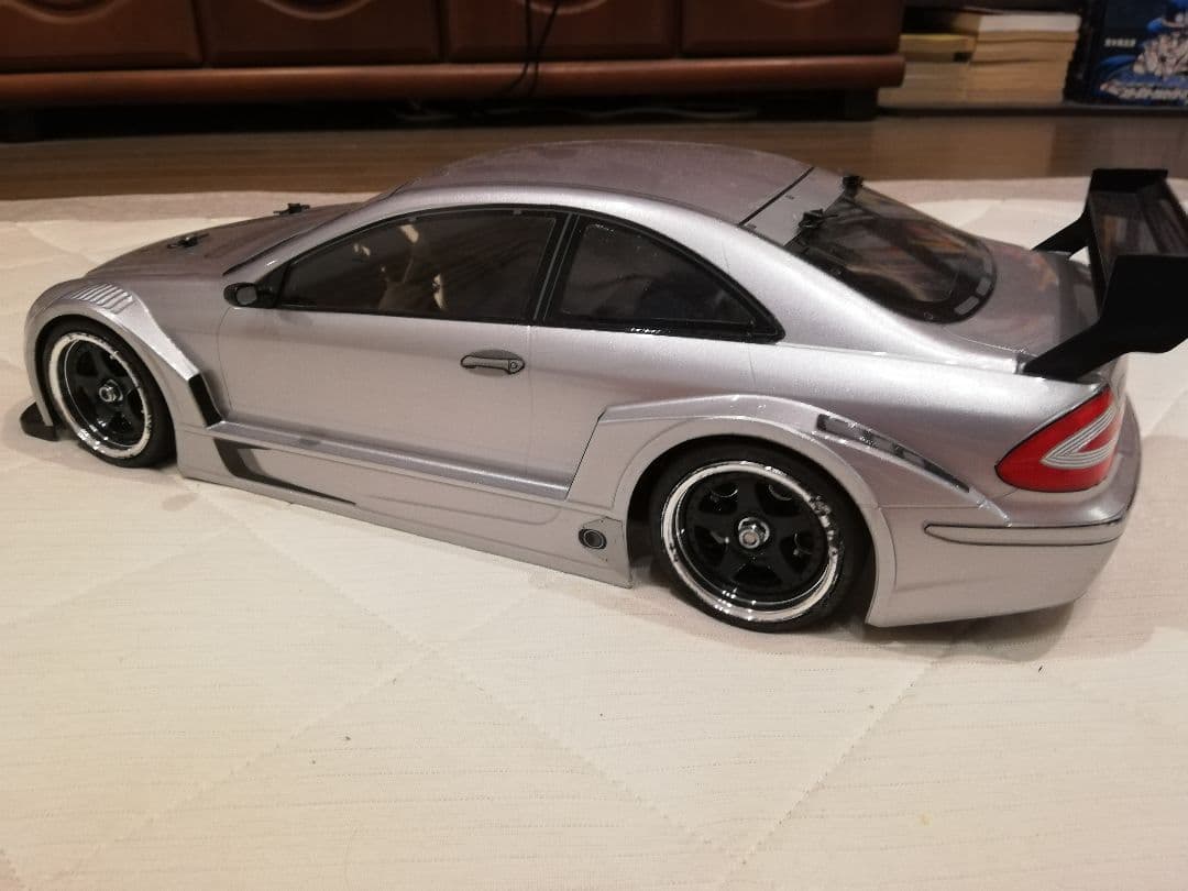 1/10 タミヤ ベンツ AMG CLK DTM TT-02 メカ付き ジャンク