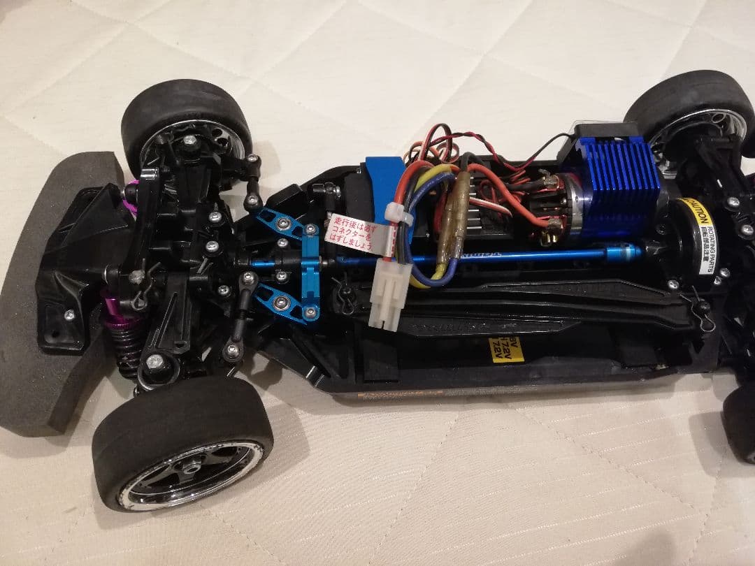 1/10 タミヤ ベンツ AMG CLK DTM TT-02 メカ付き ジャンク