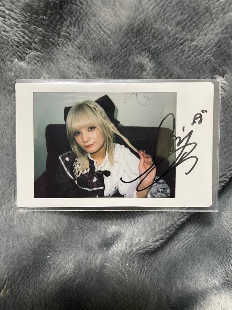 CANDYTUNE 宮野静 生誕祭2024ラッフルくじ 直筆サイン入りチェキ