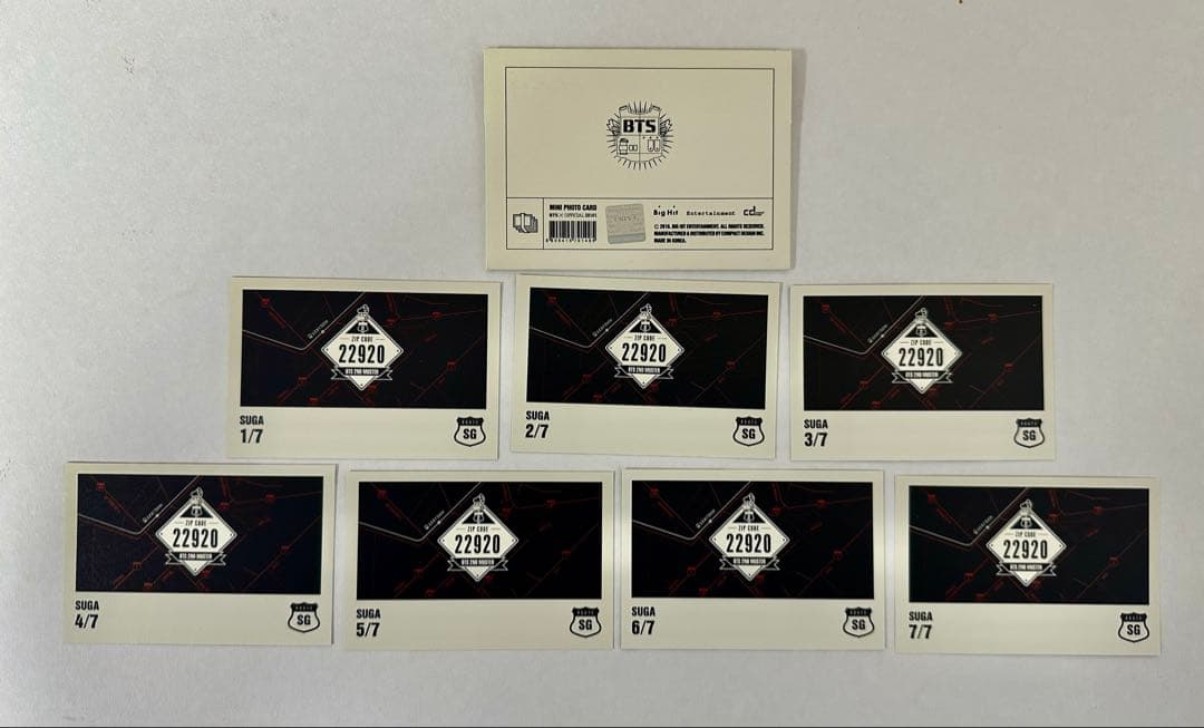 BTS 公式 2nd muster 22920 ミニフォト ユンギ Sコンプ - メルカリ