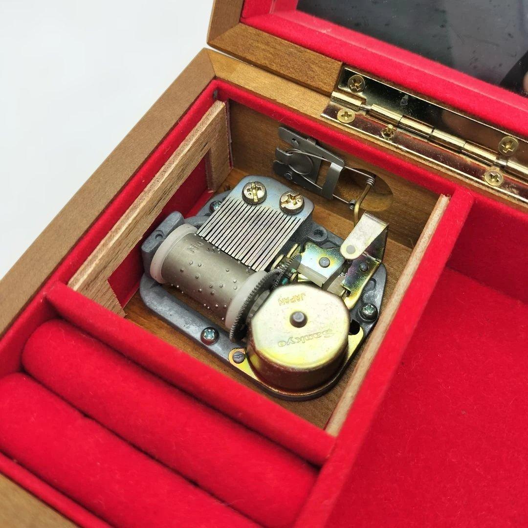 80s DISNEY オルゴール ジュエリーボックス シンデレラ　レトロ