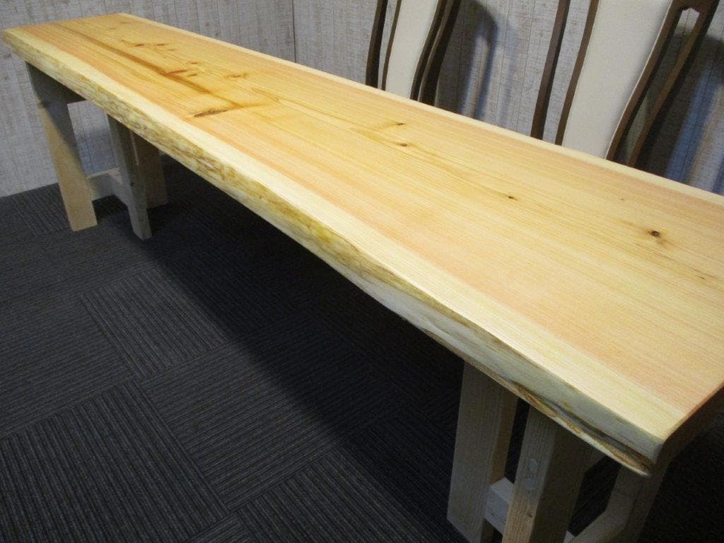 # 612 ■　檜　ヒノキ　テーブル　ダイニング　カウンター　座卓　一枚板