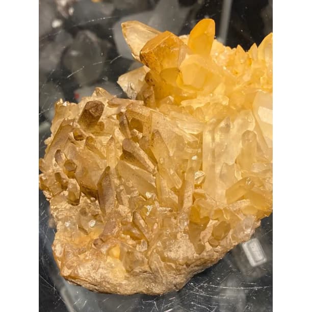 ゴールデンヒーラー クラスター 水晶 浄化 希少 極上