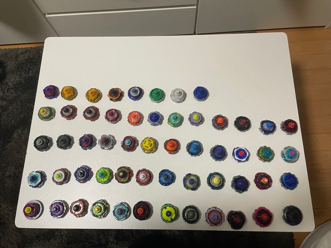 ベイブレードX 引退セット まとめ売り ベイ85点+ランチャー・バッグ