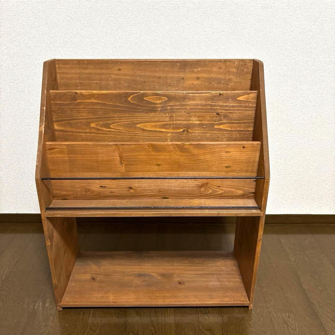 美品】nico and … ニコアンド マガジンラック 本棚 絵本棚 - メルカリ