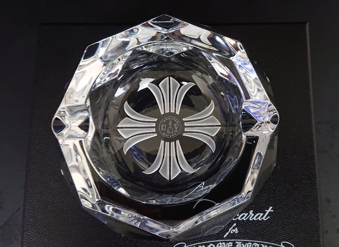 クロムハーツ バカラ CHプラス シガレットアッシュトレイ 灰皿