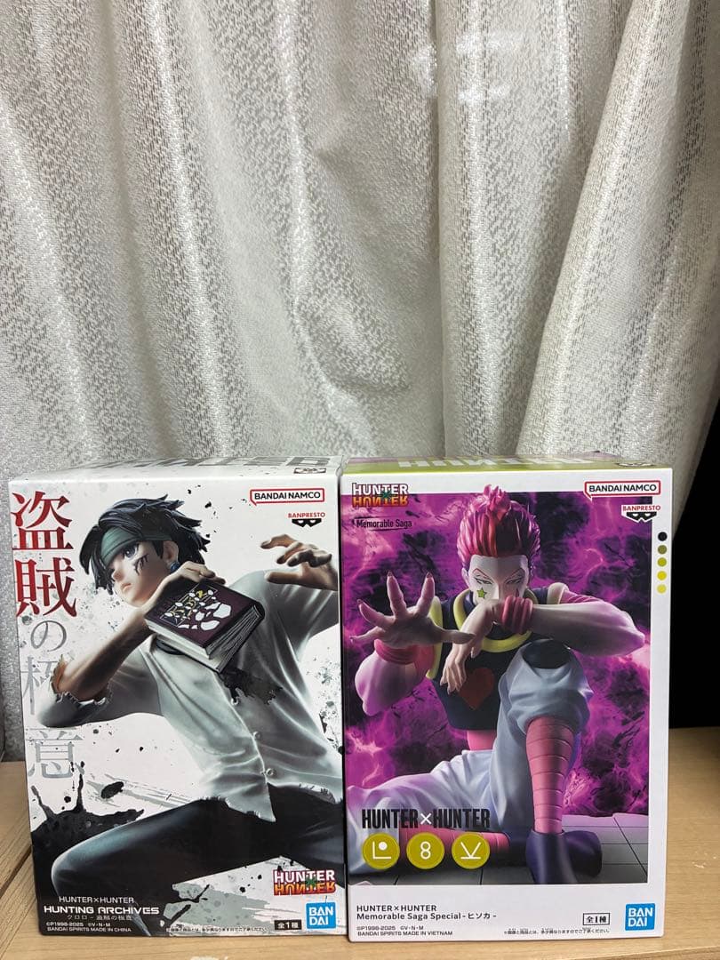 未開封品 HUNTER×HUNTER クロロ ヒソカ フィギュア 2体セット - メルカリ