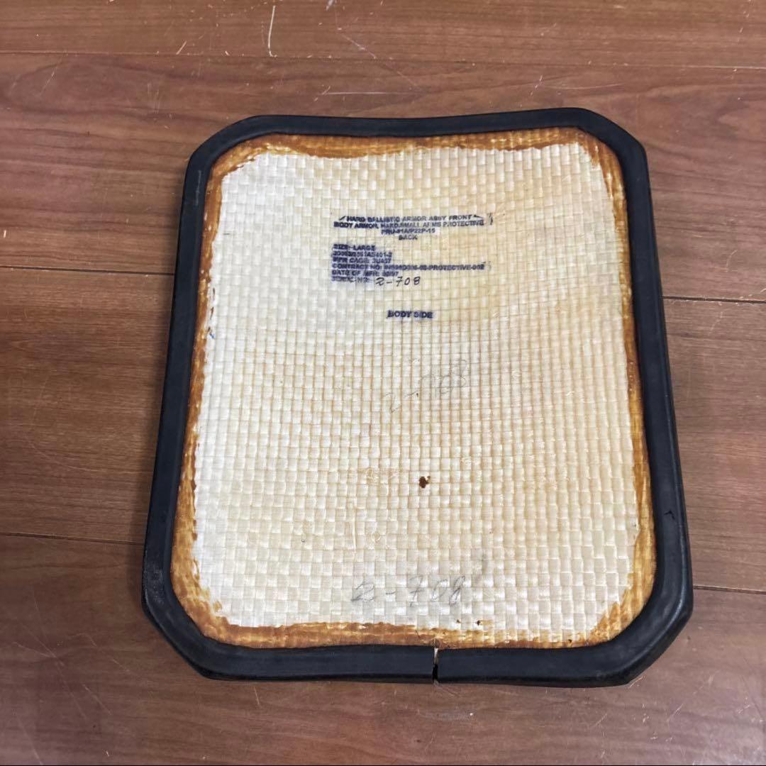 米軍実物 PRU－60A HARD BALLISTIC ARMOUR プレートL
