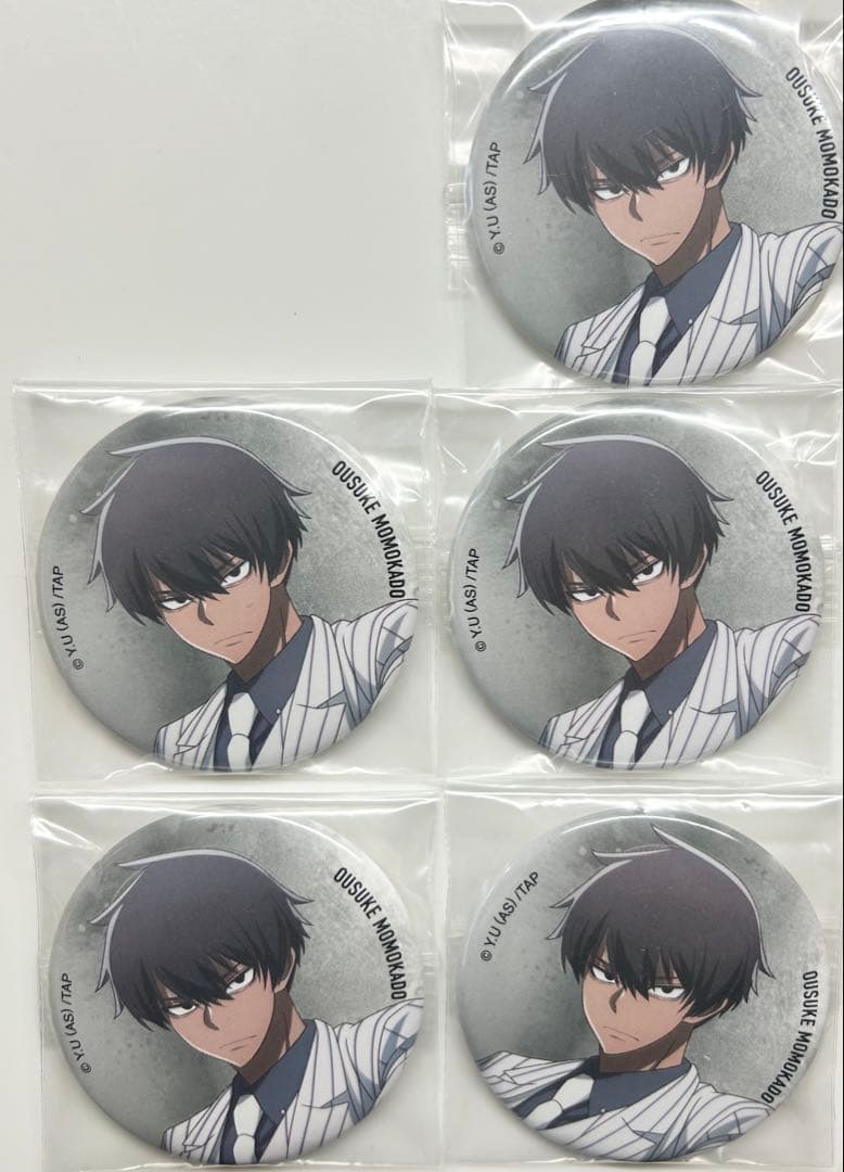 桃源暗鬼 桃角桜介 缶バッジ ベースヤードトーキョー ベースヤード